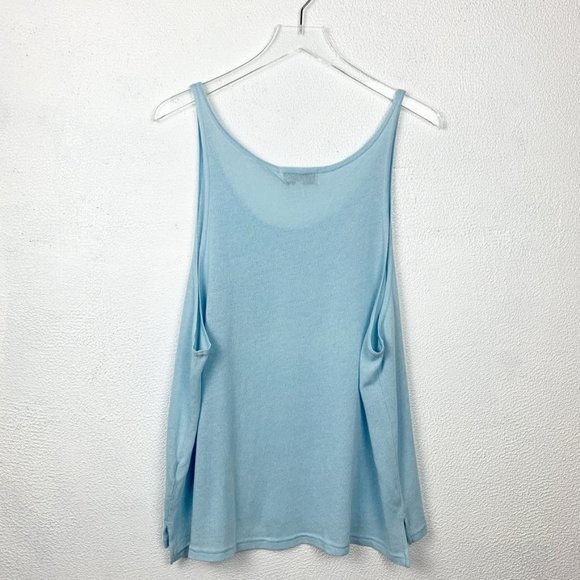 Wildfox | "To Beach" Light Blue Summer Tank - Picture 2 of 6